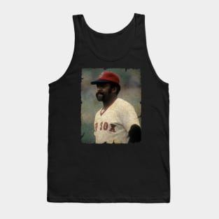 Luis Tiant in Boston Red Sox Tank Top